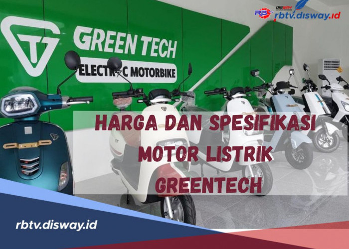 Cocok untuk Mobilitas Perkotaan dengan Motor Listrik Greentech, Berikut Harga dan Spesifikasinya