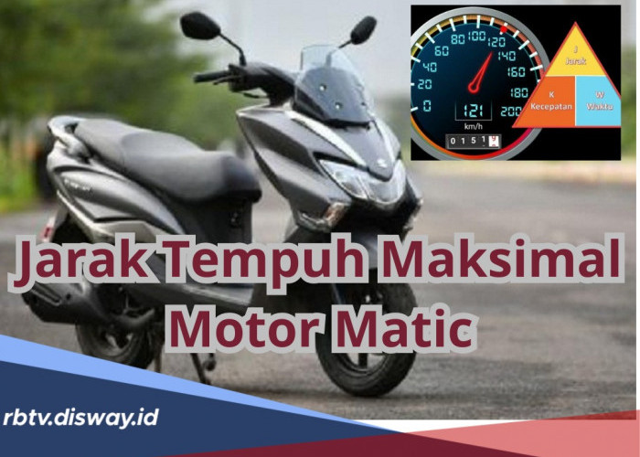 Pemudik Wajib Tahu, Ini Jarak Tempuh Maksimal Motor Matic, Jangan Digas Terus Biar  Mesin Tidak Overheat