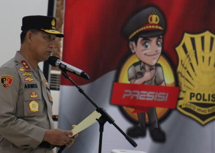 Lantik Kabid Humas Dan 4 Kapolres, Kapolda Bengkulu Sampaikan Pesan Keras