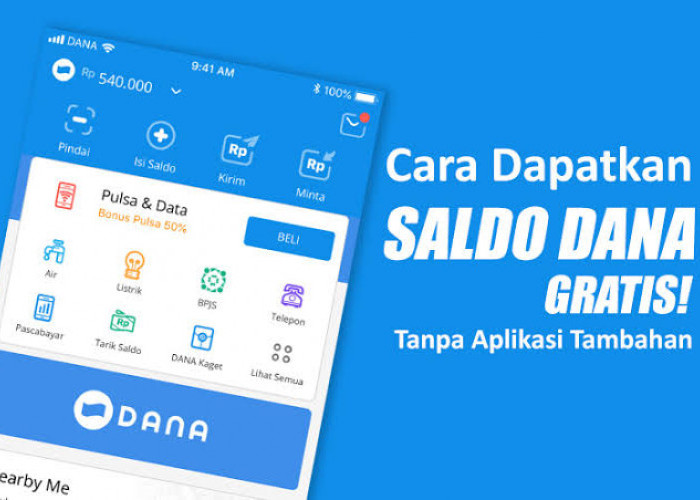 Ikuti Langkah Ini, Tanpa Aplikasi Penghasil Uang Dapatkan Saldo DANA Gratis Rp 500.000 Tiap Hari