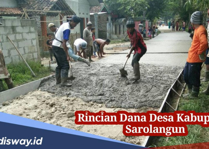 Rincian Dana Desa Kabupaten Sarolangun 2024, Cek 25 Desa yang Dapat Anggaran Lebih dari Rp 1 Miliar