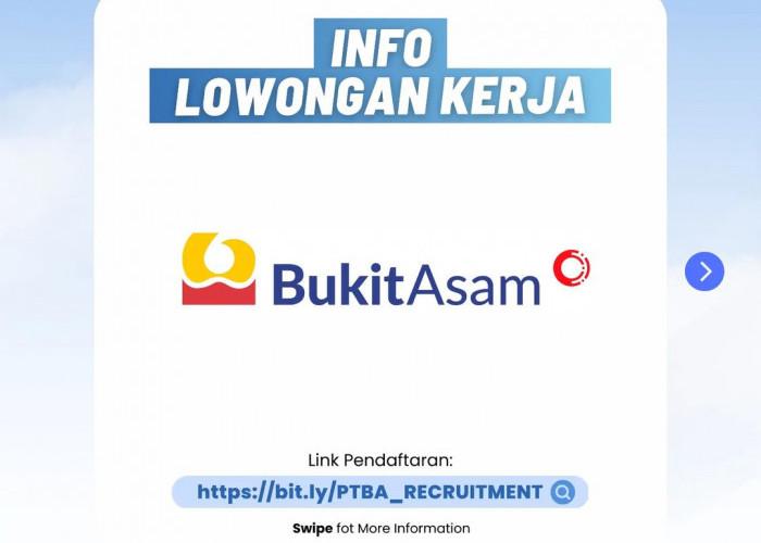 Lulusan Teknik Sipil, PT Bukit Asam Buka Peluang Pekerjaan