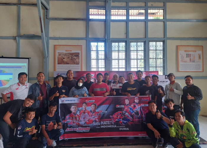 Astra Motor Bengkulu Nobar World Super Bike dan Mandalika Racing Series 2023