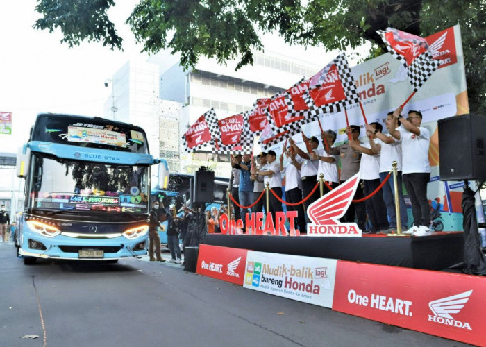  2.009 Konsumen AHM Ikuti Mudik Balik Bareng Honda 2023