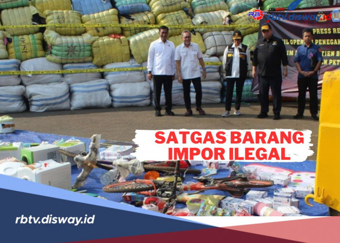 Berantas Barang Impor Ilegal 2024, Pemerintah Bentuk Satgas, Ini Tugasnya