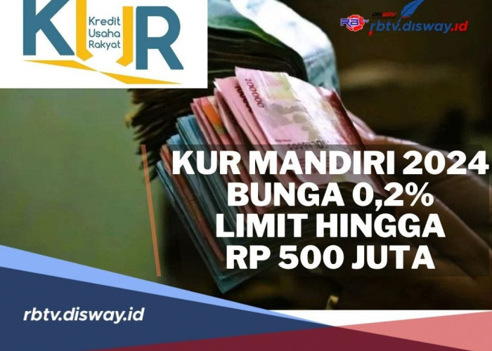 KUR Mandiri 2024 Resmi Dibuka, Limit hingga Rp 500 Juta Bunga hanya 0,2 %, Ini Syarat dan Cara Pengajuannya 