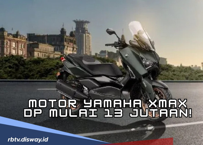 Cicilan Kredit Motor Yamaha XMAX 2024 Dp Rp13 jutaan, Segini Angsuran Perbulannya