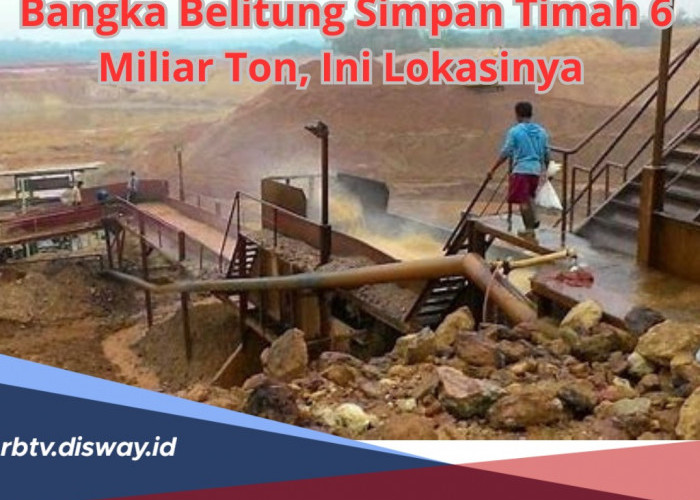 Dikenal Penghasil Timah Terbesar, Ternyata Bangka Belitung Simpan Harta Karun 6 Miliar Ton, Ini Lokasinya