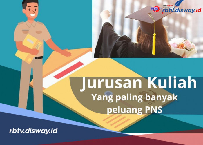 Jangan Sampai Salah, Ini 10 Jurusan Kuliah Paling Banyak Peluang Jadi PNS