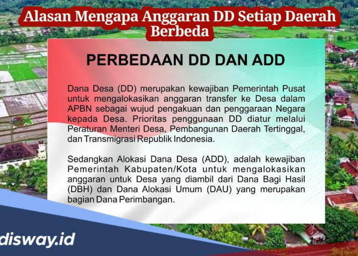 Ini Alasan Mengapa Anggaran Dana Desa Setiap Daerah Itu Diberikan Secara Berbeda