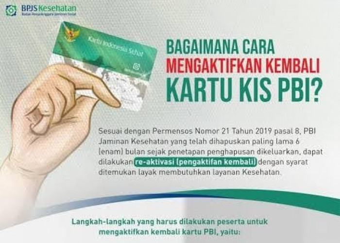 Cara Mengaktifkan Kartu KIS dari Pemerintah yang Sudah Non Aktif Karena Tidak Digunakan