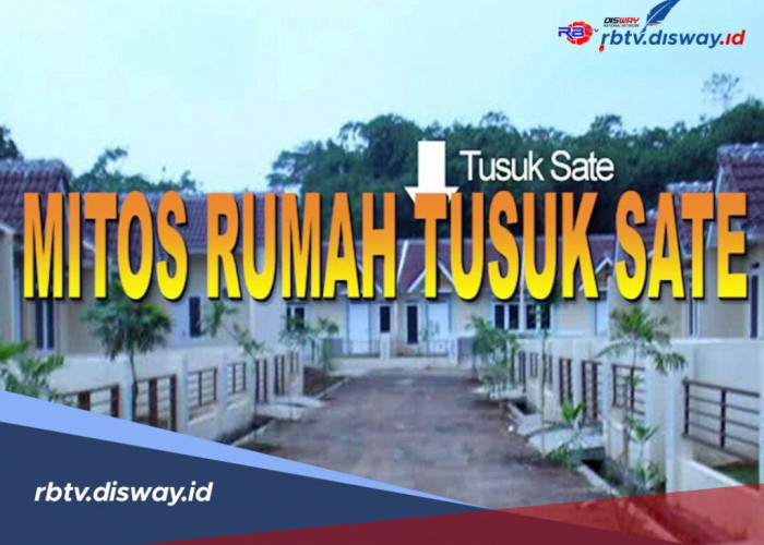 Mitos Rumah Tusuk Sate, Katanya Pembawa Nasib Buruk, Begini Cara Menangkalnya