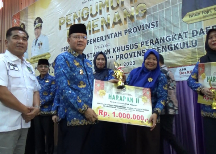 Bappeda hingga Dinas Kominfotik Provinsi Juarai Lomba Perpustakaan Khusus Terbaik