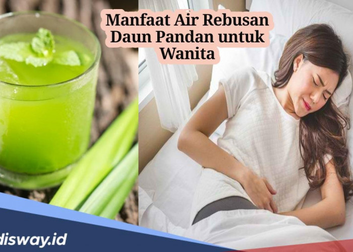 Hanya Air Rebusan Daun Pandan, Namun Ini Khasiat yang Bisa Dirasakan Kaum Wanita