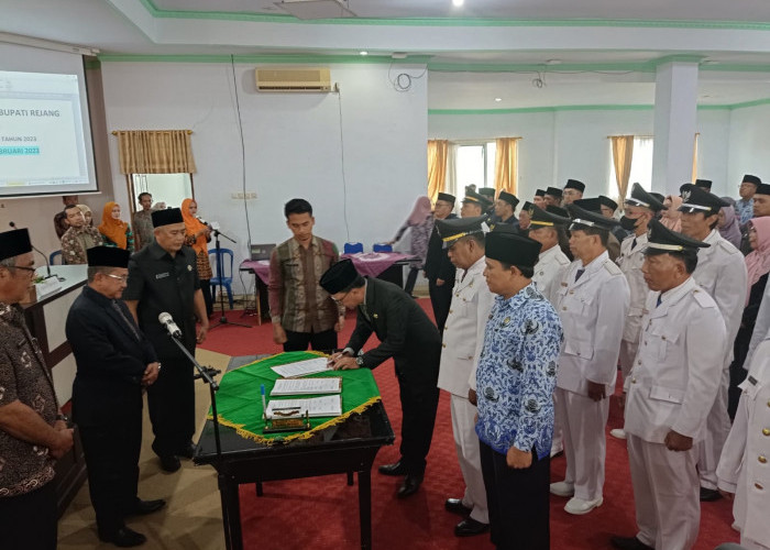 Ratusan Pejabat Rejang Lebong Dimutasi, 3 Eselon II