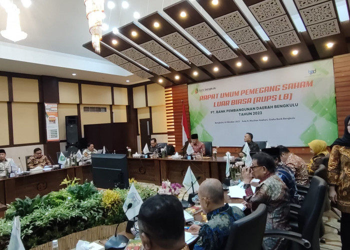 Hasil RUPSLB Tetapkan Beni Dirut Bank Bengkulu dan Iswahyudi Direktur Bisnis