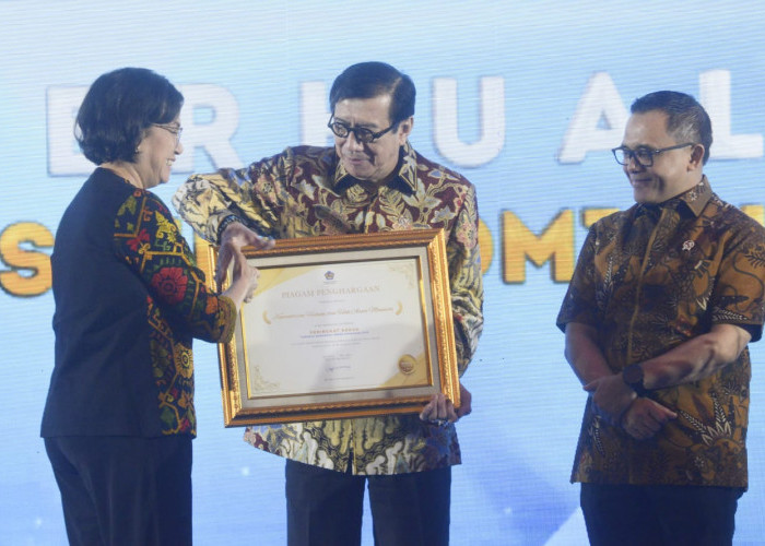 Kemenkumham Raih Penghargaan Terbaik Kinerja Anggaran Tahun 2022