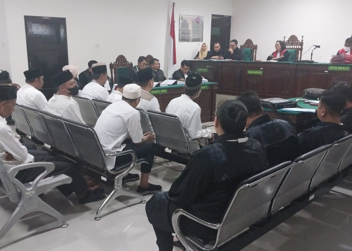 12 Terdakwa Kasus Korupsi BTT Seluma Dituntut 14 hingga 16 Bulan Penjara, Ini Rinciannya