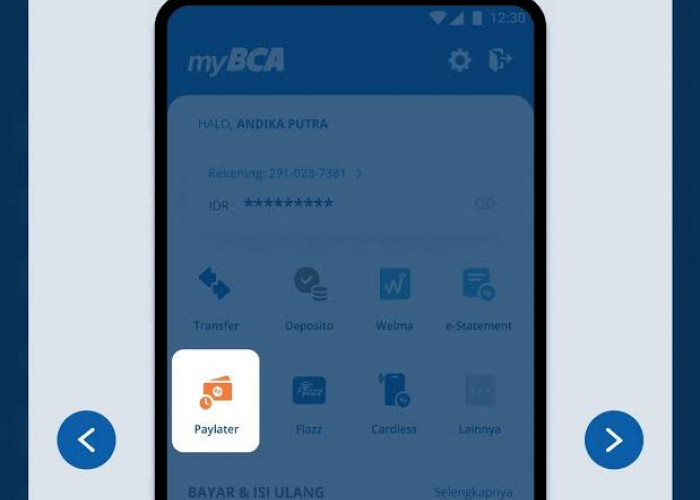 Cara Aktivasi dan Prosedur BCA Paylater, Akses Lewat myBCA Limit Pinjaman Sampai Rp20 Juta