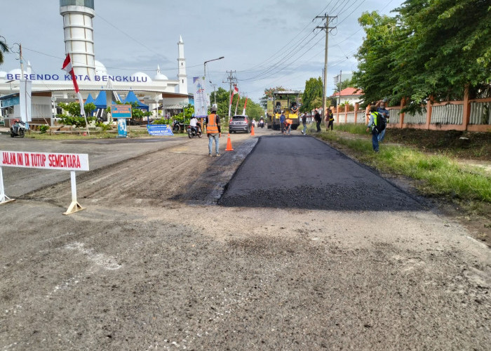 Dapat Jatah Rp 7,5 miliar, Pemkot Mulai Perbaiki Jalan Ratu Agung Hingga Sedap Malam