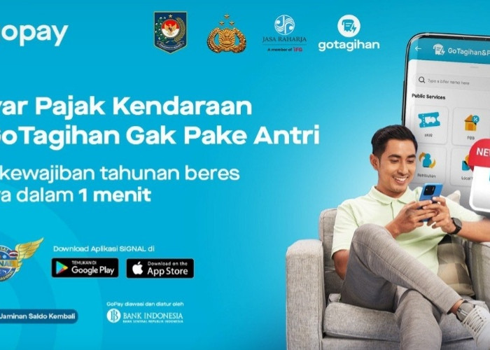 Bayar Pajak Kendaraan Bisa Lewat Gopay, Begini Caranya