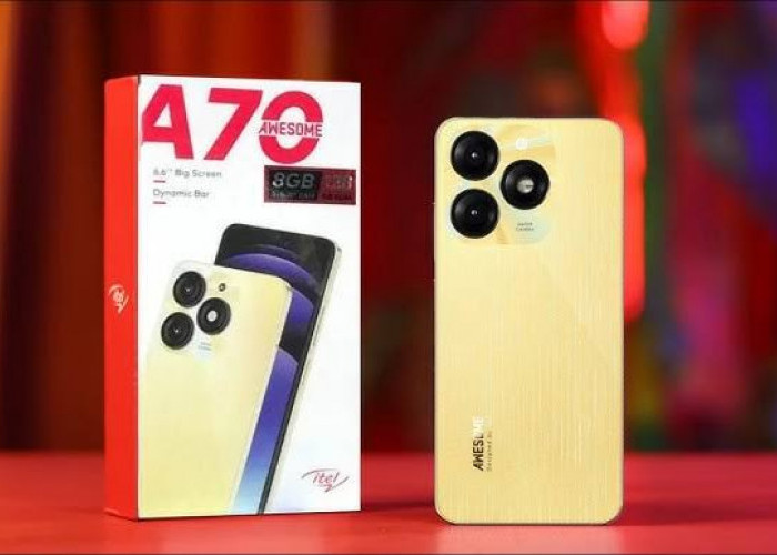 Itel A70, Smartphone Canggih Harga 1 Juta, Punya Fitur Mirip Iphone 14