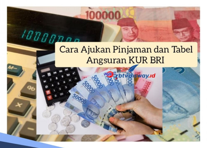 Cara Pinjam KUR BRI, Cek di Sini Tabel Angsuran Plafon Rp 5 Juta Sampai Rp 100 Juta