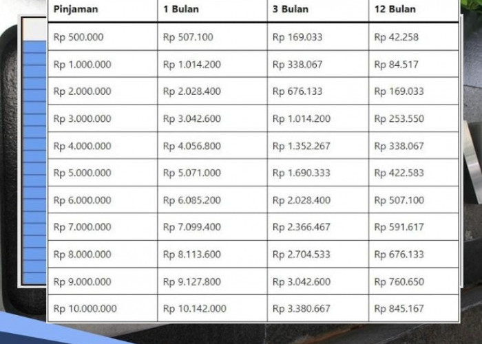 Pinjol BRI Ceria 2024, Pinjam Rp 6 Juta Cicilan Rp 500 Ribu dan Bunga Rendah 