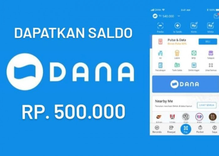 Sambil Tiduran Dapat Saldo DANA Rp 500 Ribu, Ini Caranya dan Dijamin Cair