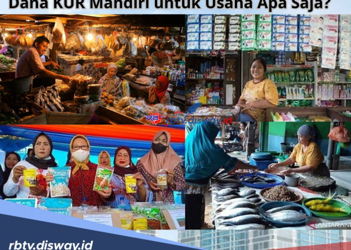 KUR Mandiri untuk Usaha Apa saja? Ini 7 Sektor Usaha yang Menjadi Prioritas serta Syarat Pengajuannya