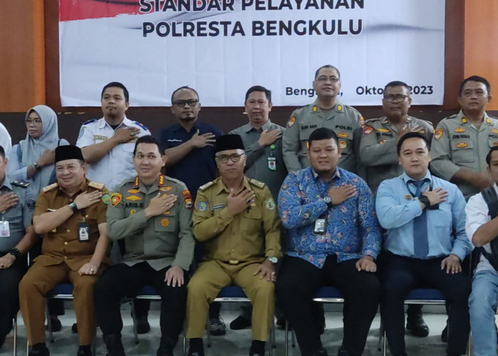 Dinahkodai Kombes Pol. Aris, Polresta Bengkulu Terus Tingkatkan Pelayanan Masyarakat