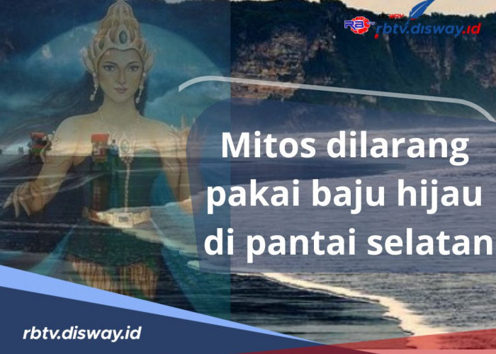 Misteri Nyi Roro Kidul dengan Mitos Dilarang Pakai Baju Hijau di Pantai Selatan, Katanya Berbahaya