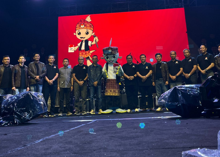 Launching Maskot Sikoben Tar KPU Kota Bengkulu