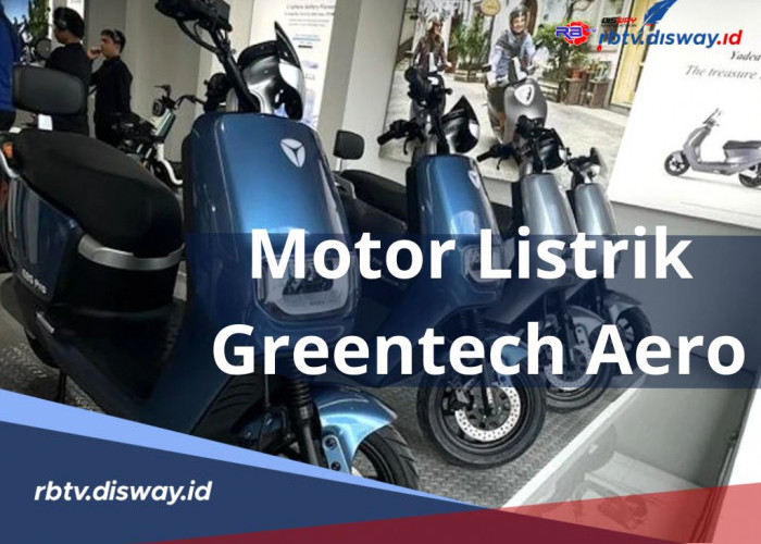 Spesifikasi Motor Listrik Greentech Aero yang Sudah Memenuhi Syarat Subsidi, Harganya Terjangkau