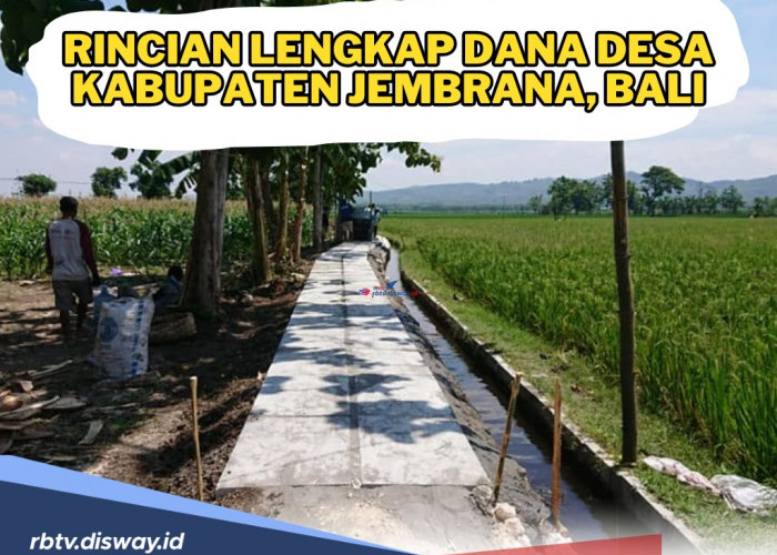 Rincian Lengkap Dana Desa Kabupaten Jembrana, Bali 2024 serta Desa dengan Total Anggaran Terbesar dan Terkecil