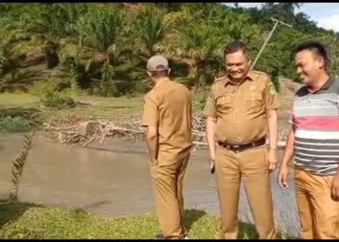 Kerap Banjir, Jembatan Desa Tanjung Raman akan Dibangun Tinggi dari Sungai