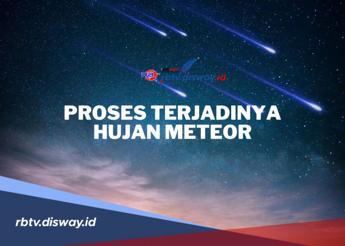 Sering Disebut Bintang Jatuh! Begini Proses Terjadinya Fenomena Hujan Meteor