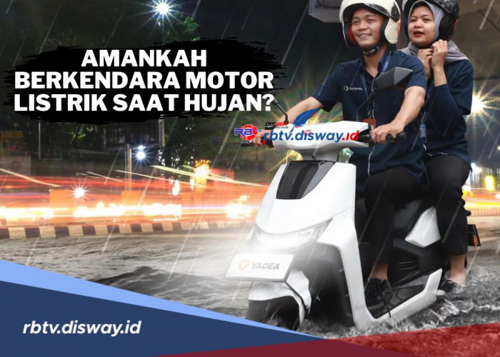 Apakah Aman Berkendara Motor Listrik saat Hujan? Yuk, Cek Jawabannya di Sini dan Tips Berkendara saat Hujan