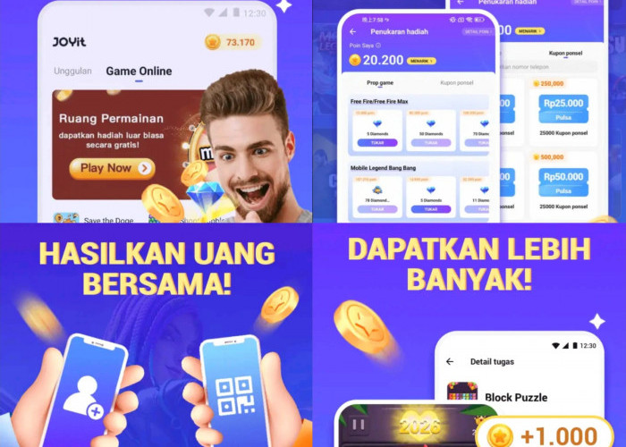 Rezeki Tidak Kemana, Bukan Top Up Apalagi Deposit, Mainkan JOYit Dapat Saldo DANA Rp280 Ribu