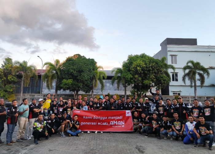 Astra Motor Bengkulu Mengedukasi safety riding Komunitas Otomotif