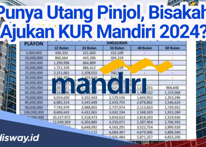  Punya Pinjol Apakah Bisa Pinjam KUR Mandiri 2024? Yuk Cari Tahu Biar Tidak Ragu