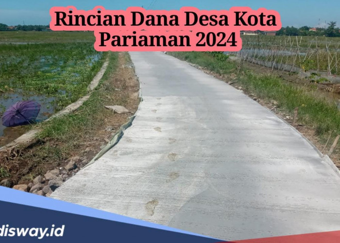 Rincian Dana Desa di Kota Pariaman Tahun 2024, Adakah Desa yang Terima Rp 1 Miliar?