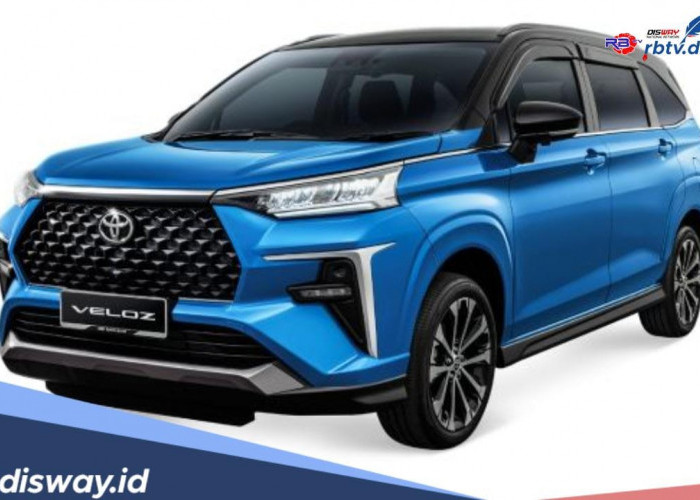 DP 10%, Begini Simulasi Kredit Toyota Veloz 2024 Lengkap Serta Spesifikasinya