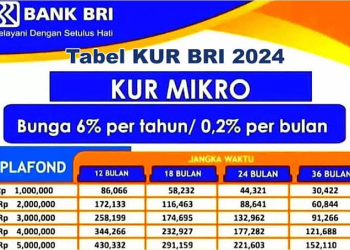 Cara Cepat Cairkan KUR BRI, Simak Simulasi Angsuran KUR BRI 2024 Pinjaman Rp25 Juta