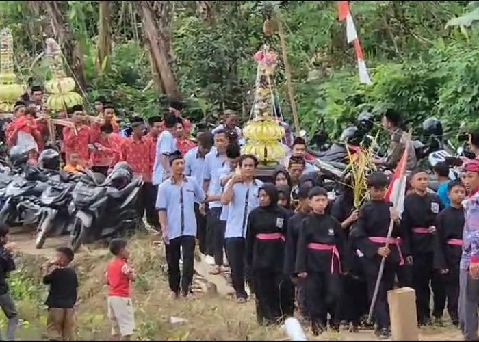 Peringatan Tahun Baru Islam 1445 H, Edwar Hadiri Event di Desa Bukit Barisan dan Bukit Menyan