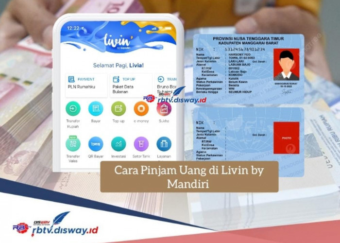 Cara Pinjam Uang di Livin Mandiri Modal KTP Pinjaman Rp 10 Juta Cair dan Angsuran hanya Rp 300 Ribuan