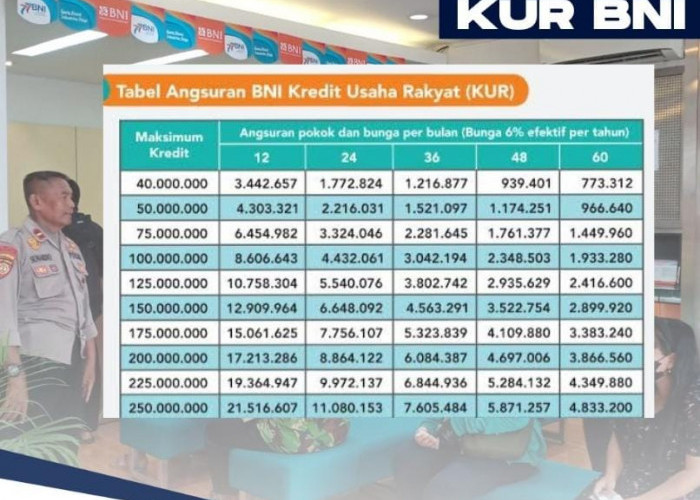 Begini Cara Pengajuan KUR BNI 2024 Pinjaman Rp 50 Juta Cair Kurang dari Seminggu, Ini Tabel Angsurannya