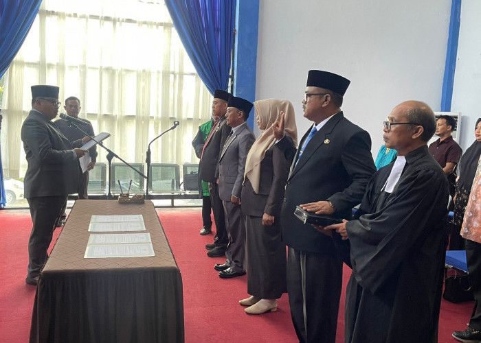 Pemkot Lantik 4 Pejabat Hasil Lelang Jabatan