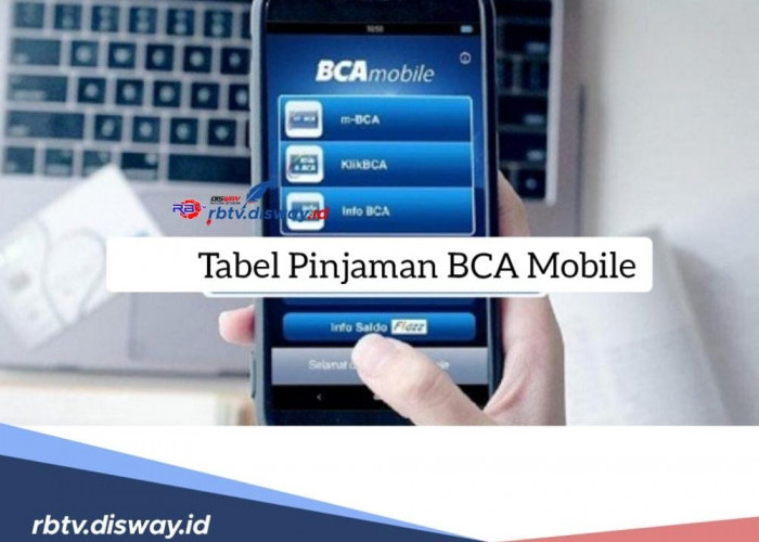 Tabel Pinjaman BCA Mobile, Ajukan Rp 15 Juta Tanpa Pakai Jaminan, Cicilan Mulai dari Rp 500 Ribuan 