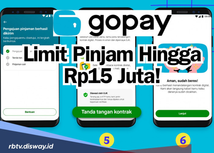 Limit Hingga Rp15 Juta, Begini Cara Aktifkan GoPayPinjam, Cukup Siapkan KTP